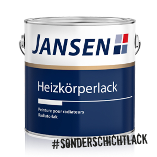 Jansen Heizkörperlack 750 ml Weiß hochglänzend NEU